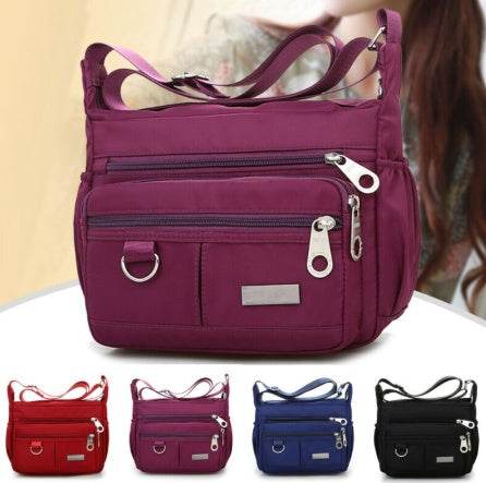 Women Waterproof Messenger Bag - Mubimart