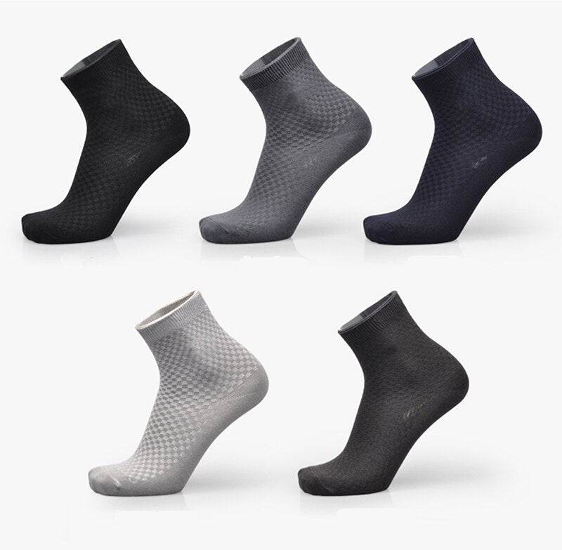 Socks men's new bamboo fiber men's socks - Mubimart