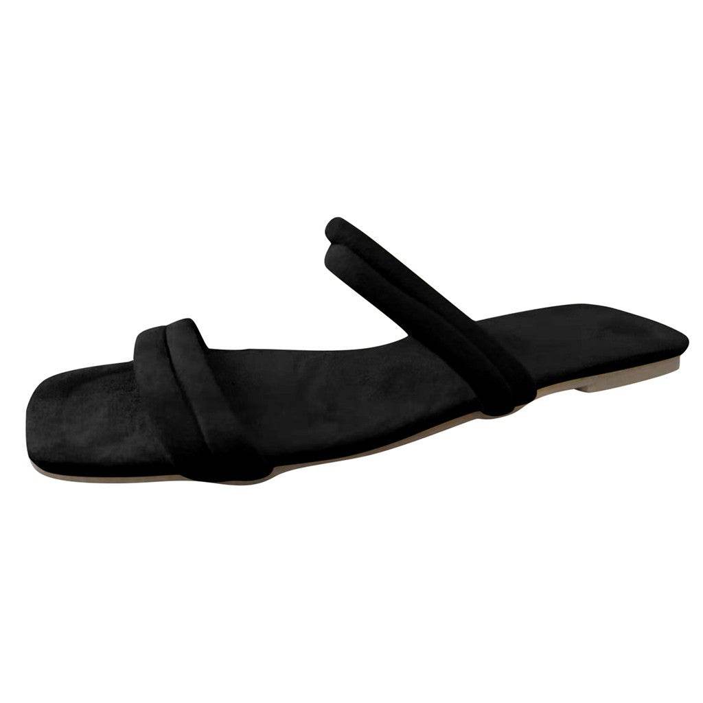 Beach flat sandals - Mubimart
