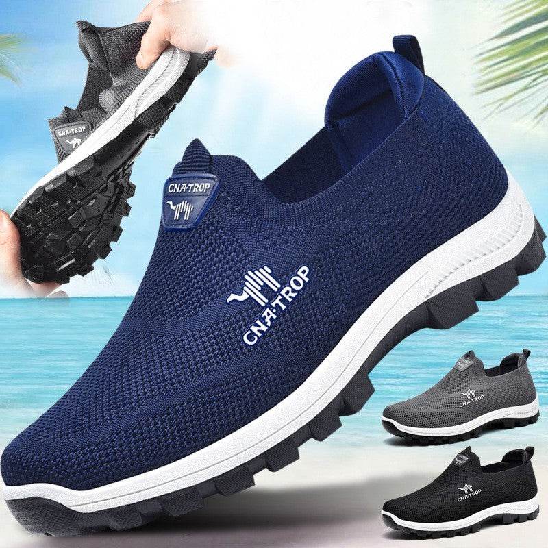 Outdoor Leisure Sneaker Lazy Slip - Mubimart