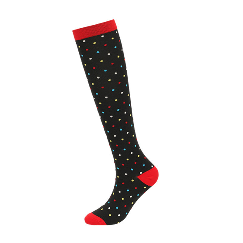 Fashion Calf Length Compression Socks - Mubimart -  