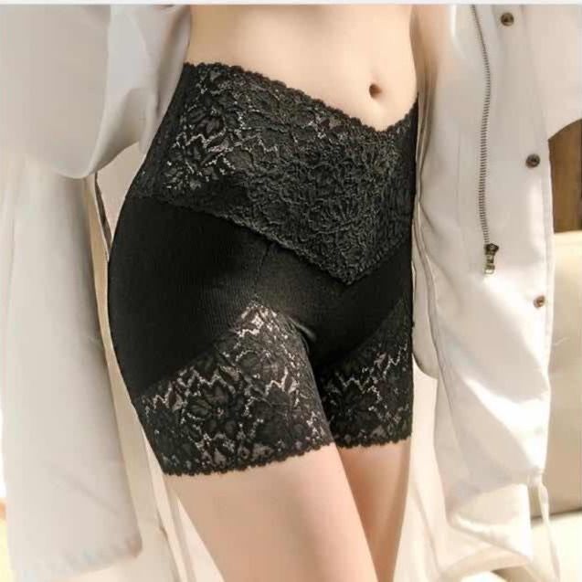 Boxer lace high waist panties - Mubimart -  