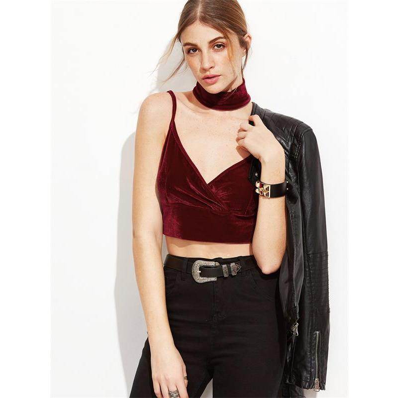 Sexy Top Summer Crop Tube Top Women Camis Shirt Tank Fitness - Mubimart