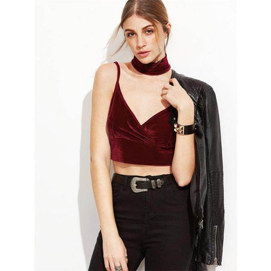 Sexy Top Summer Crop Tube Top Women Camis Shirt Tank Fitness - Mubimart