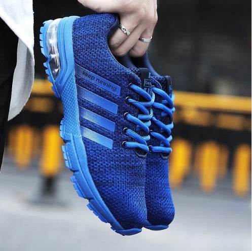 Best selling couple sports shoes breathable mesh outdoor men and women running shoes sports shoes fitness jogging shoes men - Mubimart