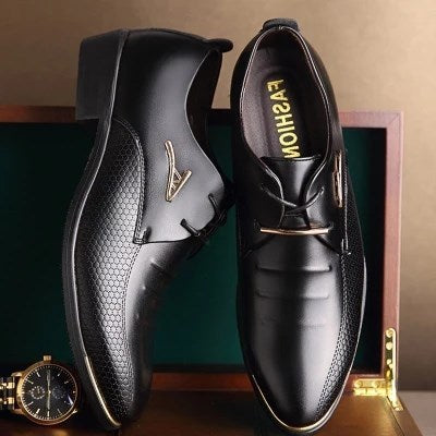 Oxford business dress shoes