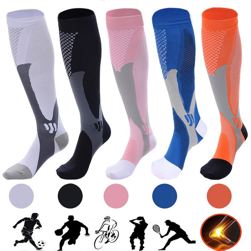 Compression Socks For Men&Women Best Graduated Athletic Fit For Running Flight Travel Boost Stamina Circulation&Recovery Socks - Mubimart -  