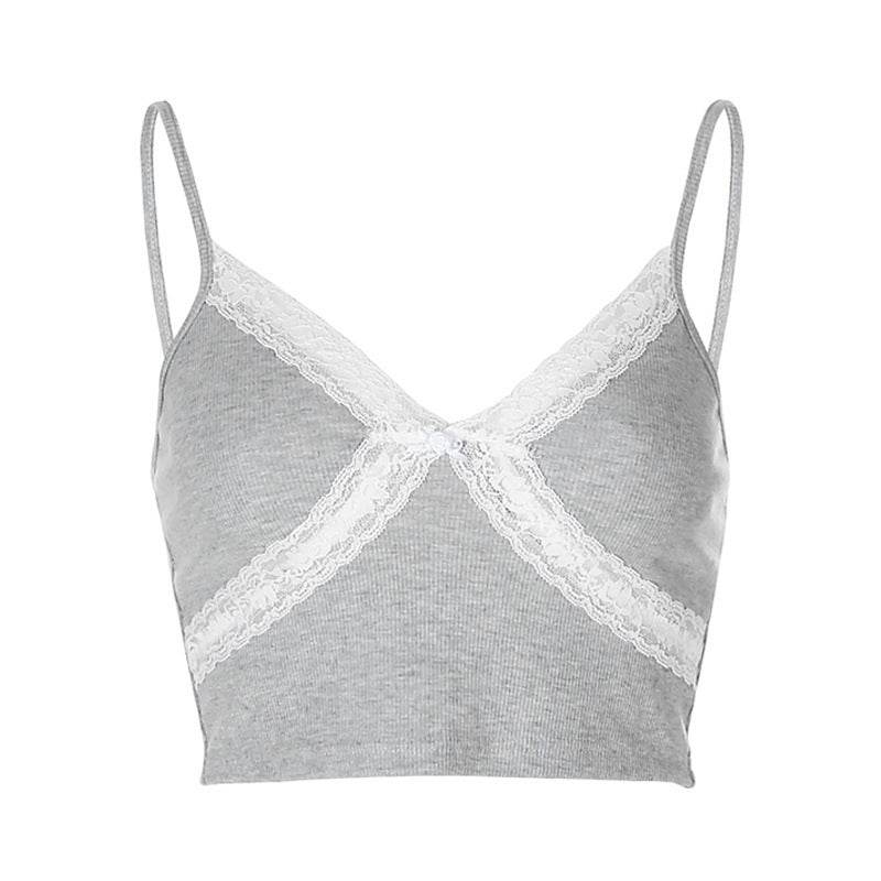 Stitching camisole - Mubimart