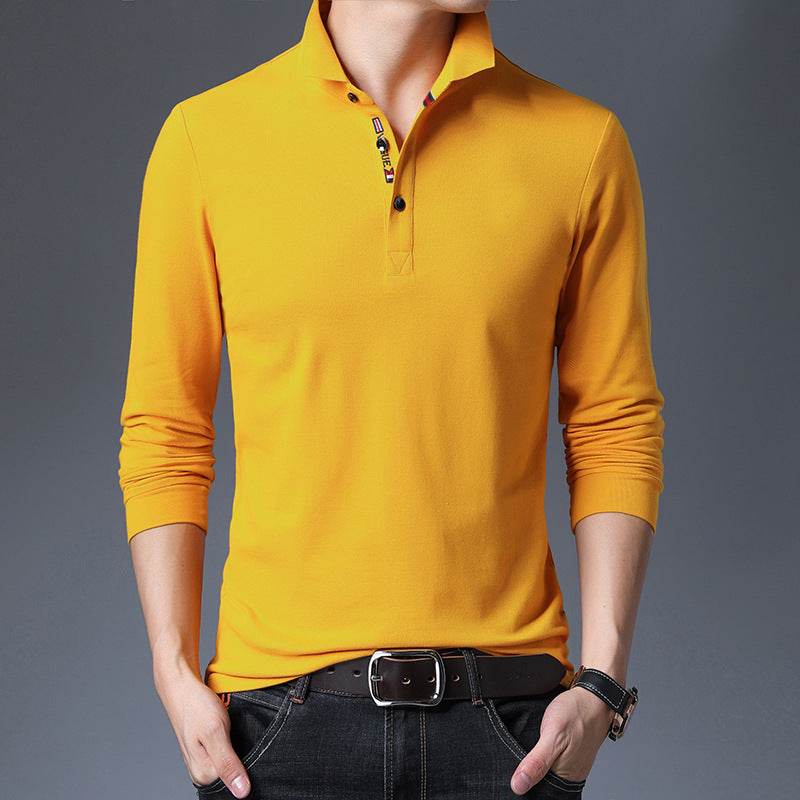 Middle-aged POLO shirt - Mubimart