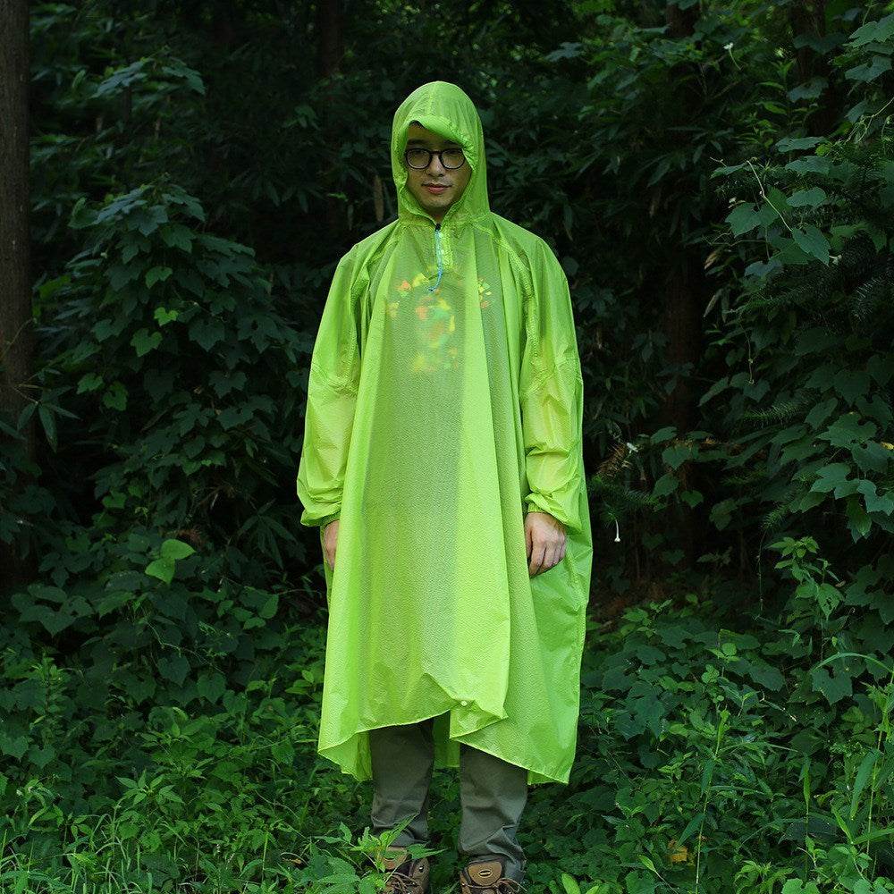 Outdoor backpack raincoat - Mubimart