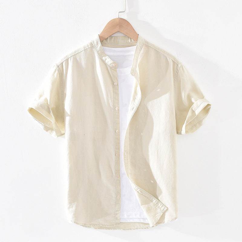 Loose linen shirt - Mubimart