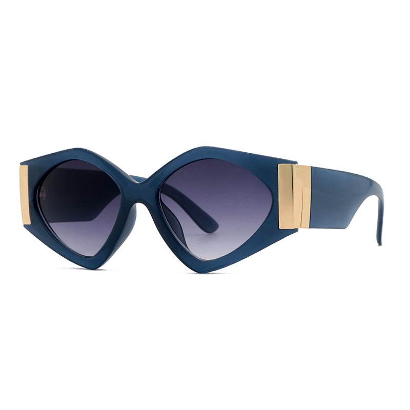 Fashion Small Frame Cat Eye Female Sunglasses - Mubimart
