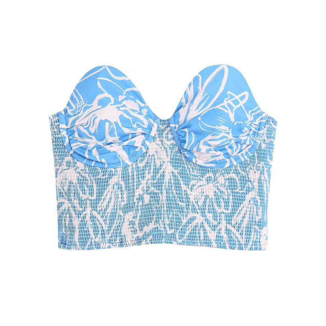 Women's Shapewear Print Camisole Tank Top - Mubimart -  