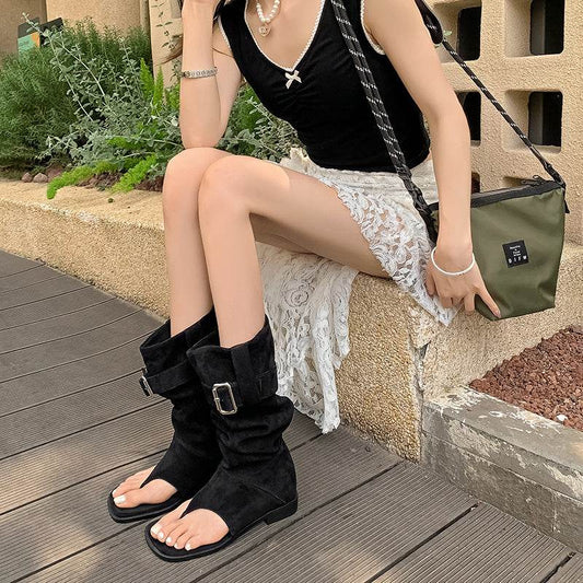 Summer Flip-flops Sandal Boots - Mubimart