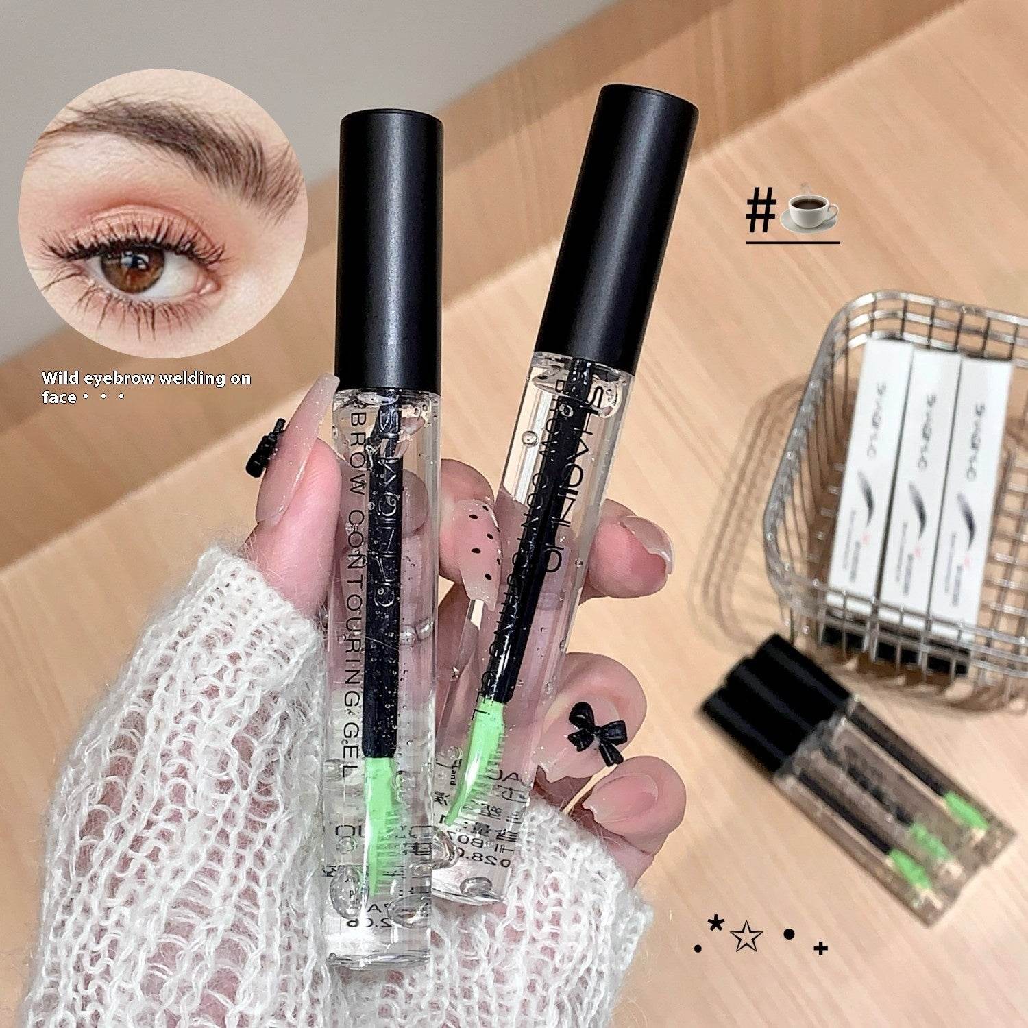 Eyebrow Shaping Waterproof Sweat-proof Transparent Raincoat - Mubimart