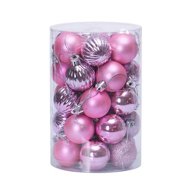34 Christmas Ball Set 4cm Christmas Ornaments - Mubimart