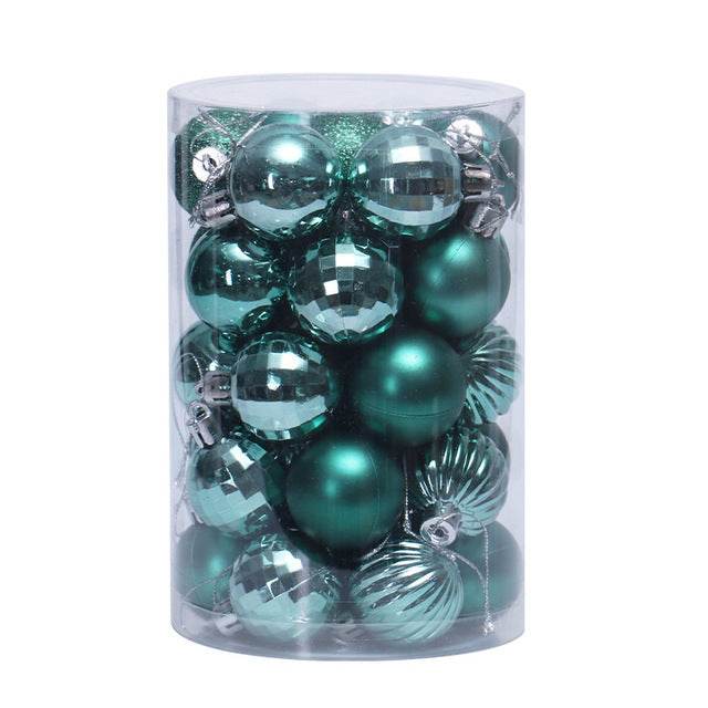 34 Christmas Ball Set 4cm Christmas Ornaments - Mubimart