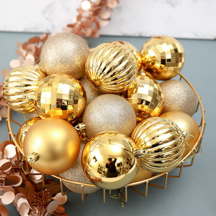 34 Christmas Ball Set 4cm Christmas Ornaments - Mubimart -  