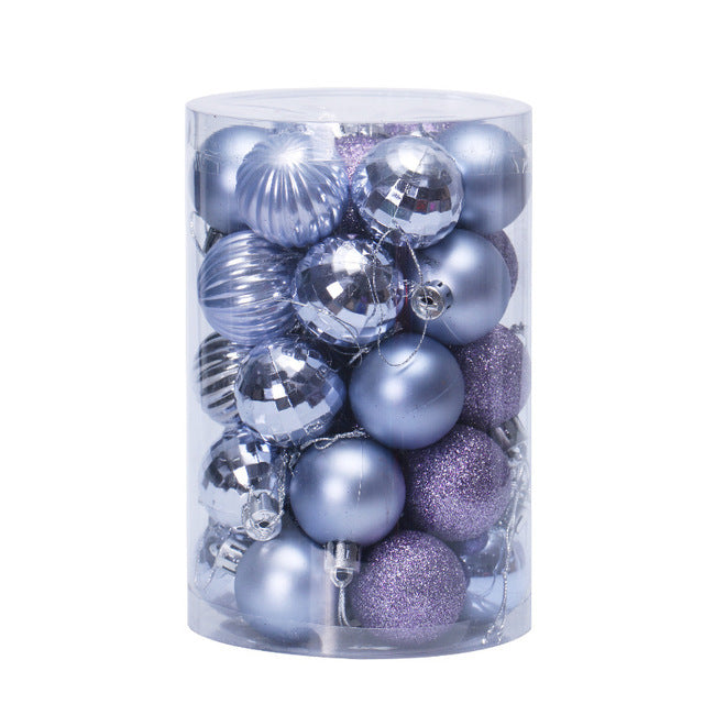 34 Christmas Ball Set 4cm Christmas Ornaments - Mubimart -  