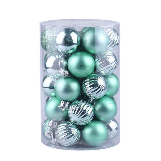 34 Christmas Ball Set 4cm Christmas Ornaments - Mubimart -  