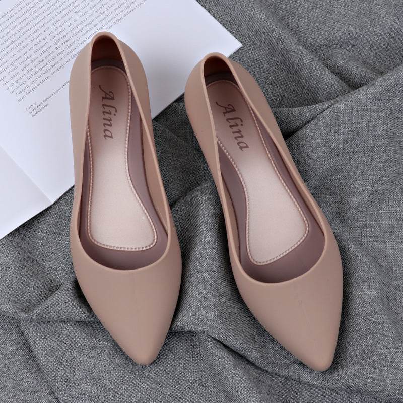 Stylish Casual Sandals With Pointed Wedge Heels - Mubimart