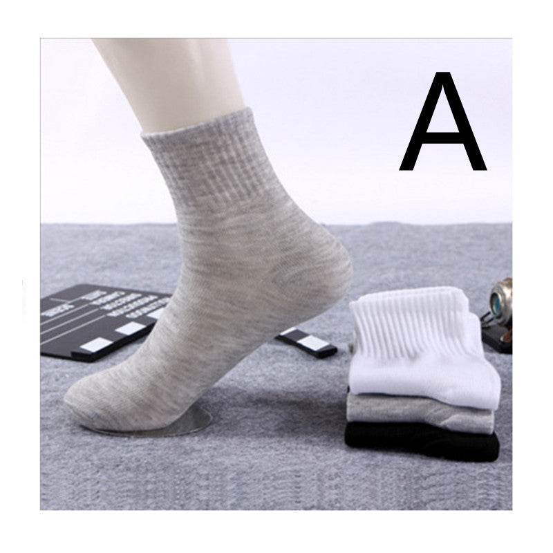 Men's In-tube Socks Trendy In-tube Socks Fashion Polyester Socks - Mubimart
