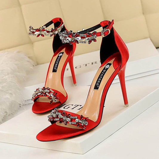 Sexy party high heels women shoes stiletto high heels - Mubimart
