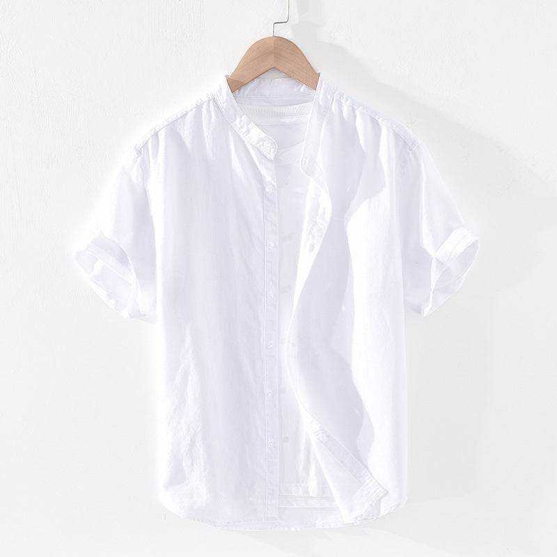 Loose linen shirt - Mubimart