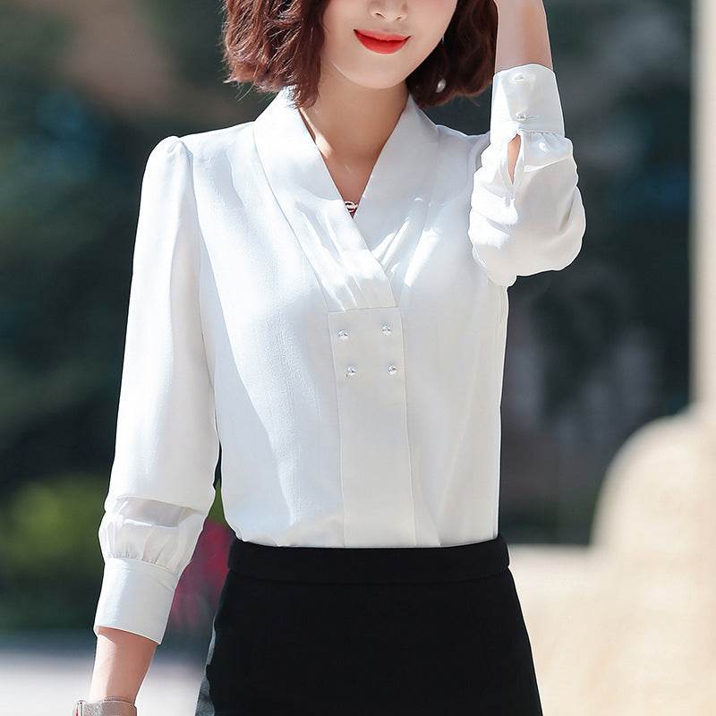 Chiffon Blouse - Mubimart