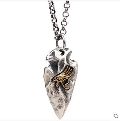 Mens Fashion Hip Hop Style Pendant Necklace - Mubimart