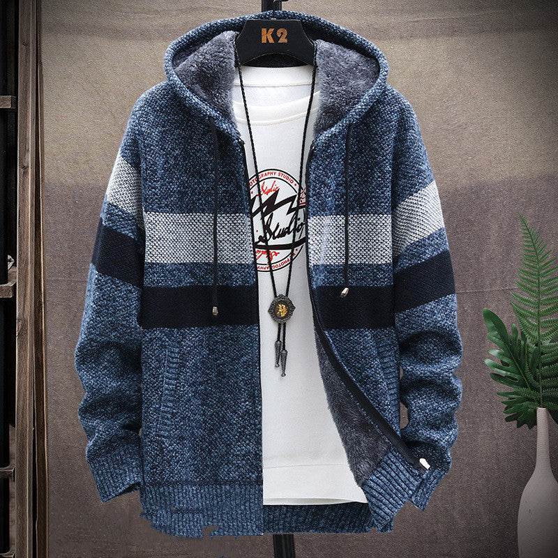 Men's knitted cardigan - Mubimart