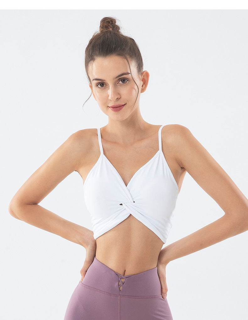 Vest women running fitness yoga clothes - Mubimart