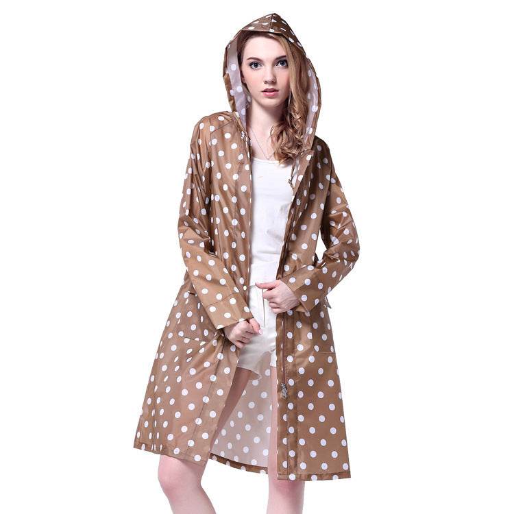Ladies windbreaker raincoat - Mubimart