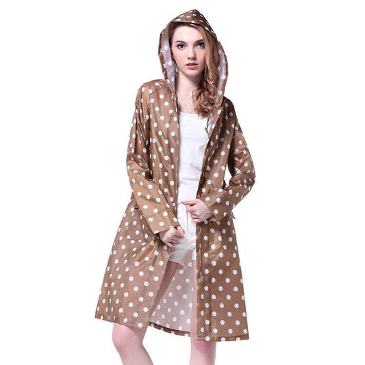 Ladies windbreaker raincoat - Mubimart