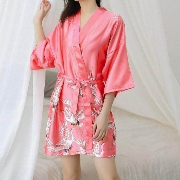 Women's summer print nightgown - Mubimart