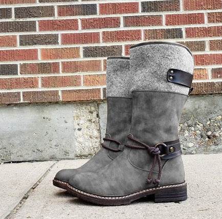 Snow boots cotton boots - Mubimart