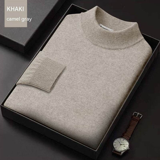 Men's Pullover Sweater Plus Size Sweater - Mubimart
