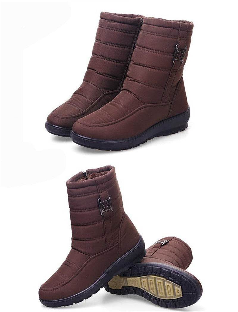 Antiskid Waterproof Women Fashion Boots - Mubimart