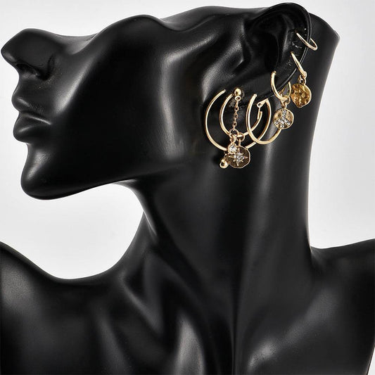 Women's ear hoop earrings - Mubimart