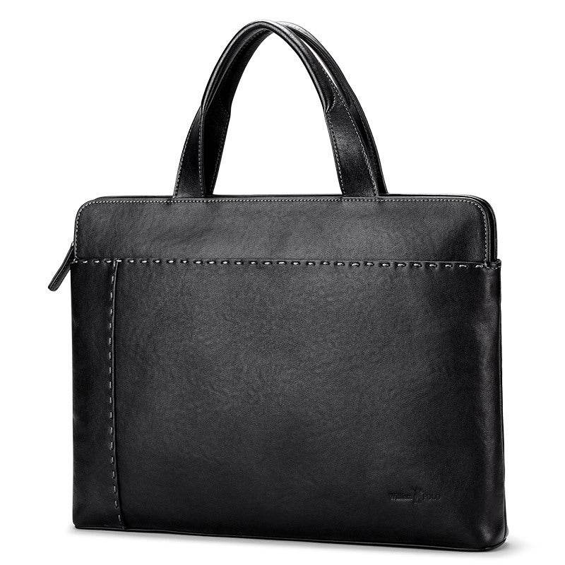 Men's horizontal business briefcase - Mubimart