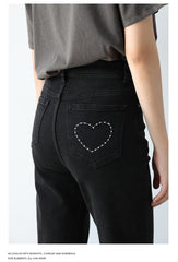 Liefdevolle High-waisted Slim Bootcut Jeans voor dames