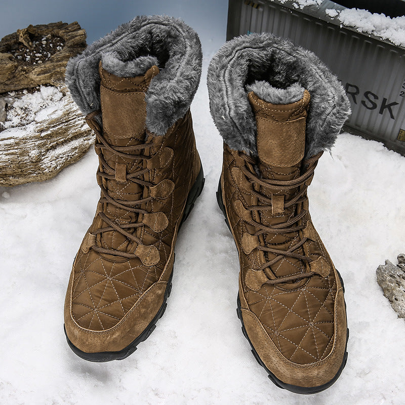 Rutschfeste Schneestiefel für Herren