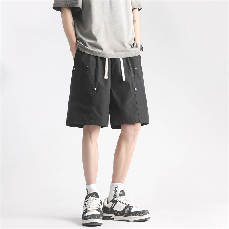 Fashion Men's Vintage Logging Cargo Shorts