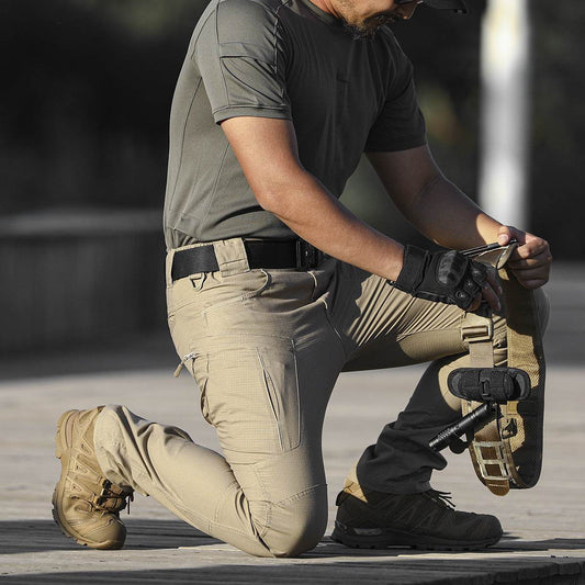 Loose Multi-pocket Durable Men's Cargo Pants - Mubimart