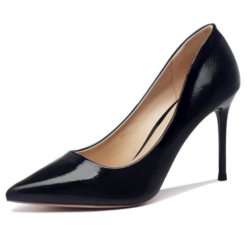 Pointed stiletto high heels - Mubimart