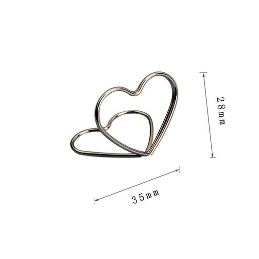 Ring-shaped Business Card Holder Wedding Card Holder - Mubimart