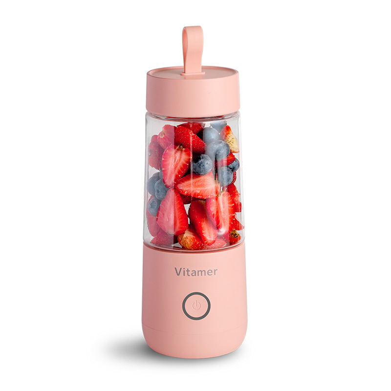 350ml Portable Blender Juicer Electric USB Rechargeable Mixer Smoothie Slushy Cup Juice Blender Bottle USB Charging Kitchen Gadgets - Mubimart -  