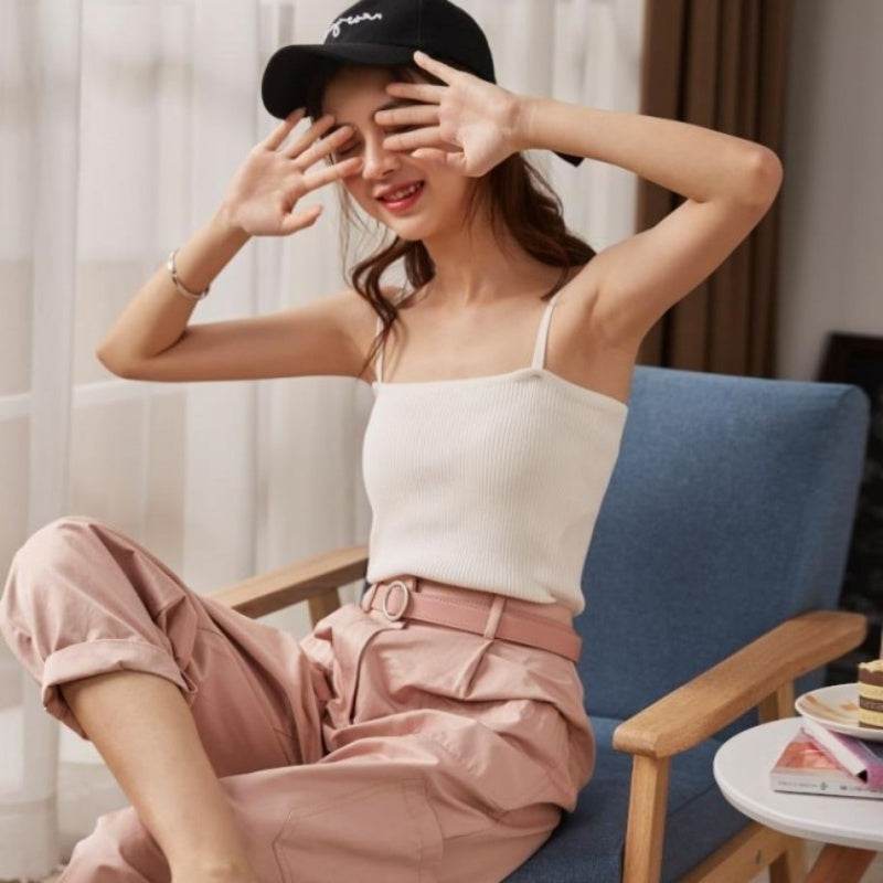 Women's camisole undershirt with camisole - Mubimart