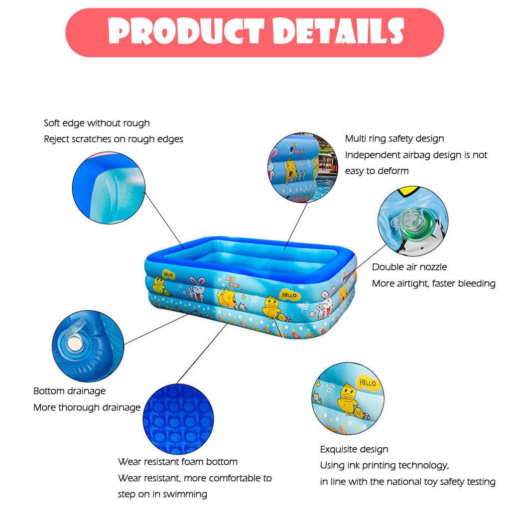 PVC Inflatable pool - Mubimart