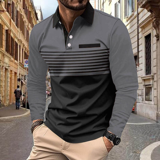 Polo Shirt Pocket Men's Sports Polo Shirt - Mubimart